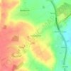 Folksworth topographic map, elevation, terrain