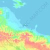 Wewak topographic map, elevation, terrain