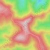 Mount Selwyn topographic map, elevation, terrain