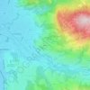 Walten topographic map, elevation, terrain