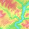 Thunimont topographic map, elevation, terrain
