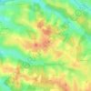La Loge topographic map, elevation, terrain