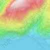 Tiefe topographic map, elevation, terrain