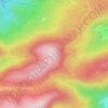 la Corbeille topographic map, elevation, terrain