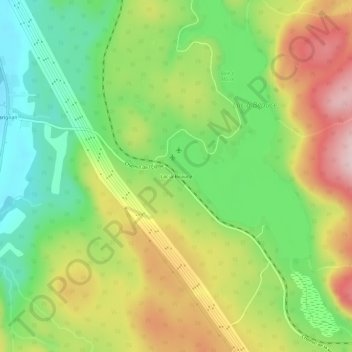 Lac-à-Beauce topographic map, elevation, terrain