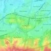 Southgate topographic map, elevation, terrain