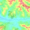 Rivière topographic map, elevation, terrain