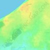 Brufut topographic map, elevation, terrain