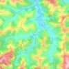 Brinello topographic map, elevation, terrain