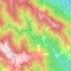 La Coste topographic map, elevation, terrain