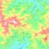 Hayfan topographic map, elevation, terrain