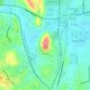 Mount Rachel topographic map, elevation, terrain