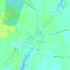 Mathews topographic map, elevation, terrain
