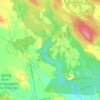 Deblois topographic map, elevation, terrain