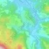 Eycheil topographic map, elevation, terrain