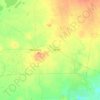 Penshurst topographic map, elevation, terrain