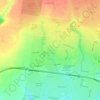 Melton West topographic map, elevation, terrain