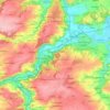 Naumburg (Saale) topographic map, elevation, terrain