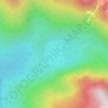 Spectrum Lake topographic map, elevation, terrain