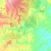 Baroondah topographic map, elevation, terrain
