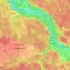 Rukla topographic map, elevation, terrain