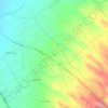 Belli topographic map, elevation, terrain