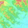 Frazers Creek topographic map, elevation, terrain