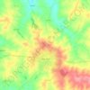 Vitigudino topographic map, elevation, terrain