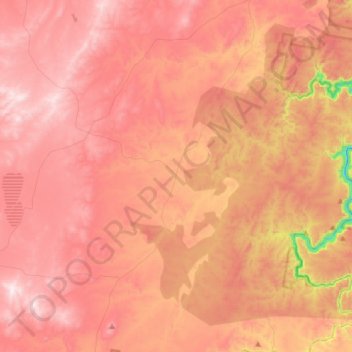 Windellama topographic map, elevation, terrain