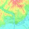 Prattville topographic map, elevation, terrain