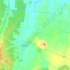 Carisbrook topographic map, elevation, terrain