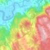 Tupperville topographic map, elevation, terrain