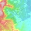 Wamuran Basin topographic map, elevation, terrain