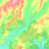 Uarbry topographic map, elevation, terrain