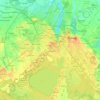 Šiauliai topographic map, elevation, terrain