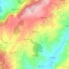 Planalto de Monforte (União das Freguesias de Oucidres e Bobadela) topographic map, elevation, terrain