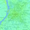 Banjarmasin topographic map, elevation, terrain