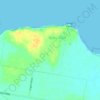 Tenby Point topographic map, elevation, terrain