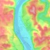 Kittanning topographic map, elevation, terrain