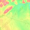Matchwood Township topographic map, elevation, terrain