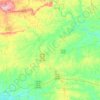 Talbot County topographic map, elevation, terrain