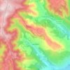 Les Plans topographic map, elevation, terrain