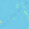 Municipality of Leros topographic map, elevation, terrain