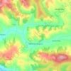 Siedliska-Bogusz topographic map, elevation, terrain