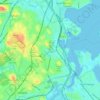 Dorchester topographic map, elevation, terrain