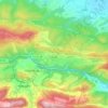 Kiffis topographic map, elevation, terrain