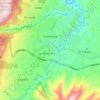 Cumbaya topographic map, elevation, terrain