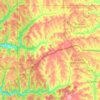 Hanover Township topographic map, elevation, terrain