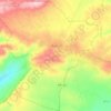 Bazina topographic map, elevation, terrain