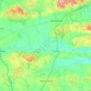 The Municipal District of Fermoy topographic map, elevation, terrain